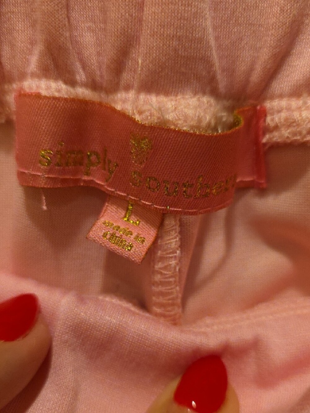 Simply Southern Pink Sequin Ocean Animal Shorts - Picture 2 of 4